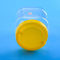 BPA Free 1450ml 131mm مربعة بلاستيك غطاء برغي الجرار