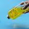 زجاجات عصير بلاستيكية شفافة للطعام يمكن التخلص منها بسعة 500 مل مع غطاء برغي